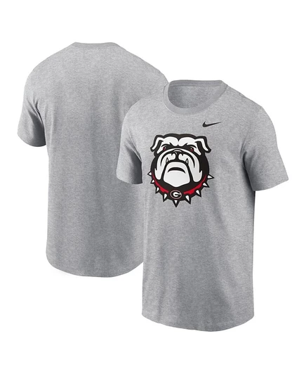 Мужская футболка Nike Georgia Bulldogs Primetime Evergreen, серая