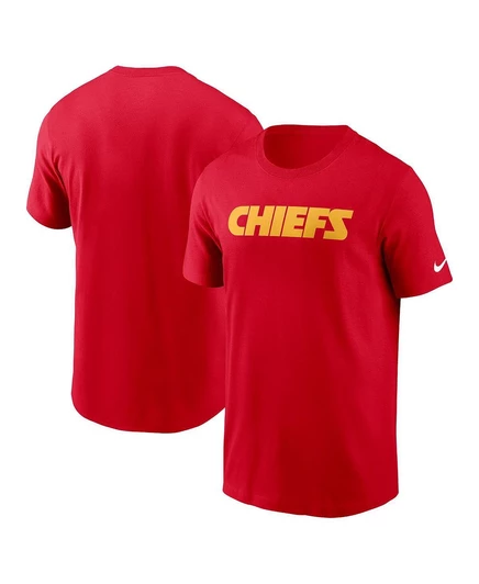 Мужская красная футболка Kansas City Chiefs Prime Time с надписью Essential red