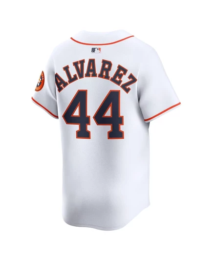 Мужская футболка Nike Yordan Alvarez Houston Astros, белая