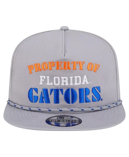 Мужская кепка New Era Golfer Florida Gators, серая