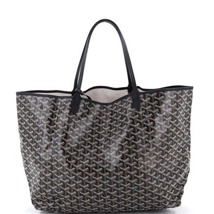 Женская сумка Pre-Owned Goyard GM Saint Louis шоппер, черная