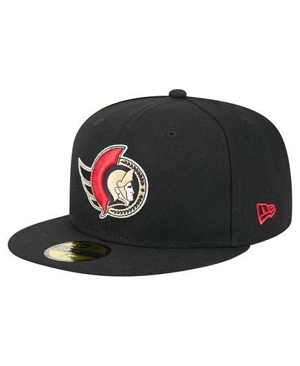 Мужская кепка New Era 59FIFTY Ottawa Senators, черная
