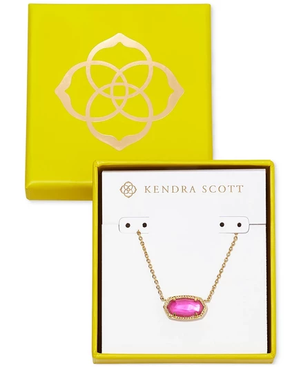 Женское колье Kendra Scott Elisa, розовое