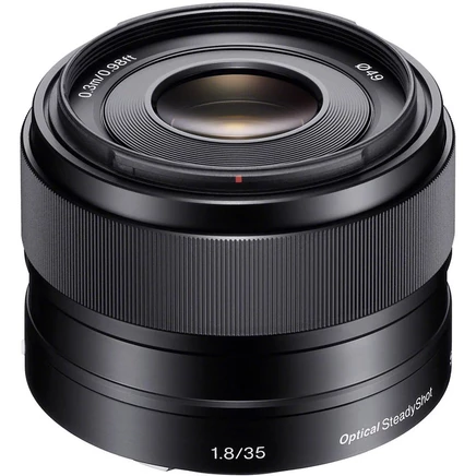 Объектив Sony SEL35F18 35 мм f/1.8, черный