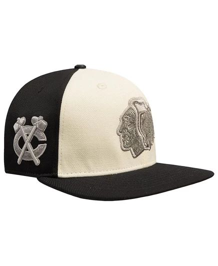 Мужская кепка Pro Standard Chicago Blackhawks, кремовая