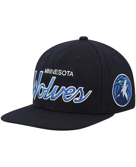 Мужская кепка Mitchell & Ness Script 2.0, черная