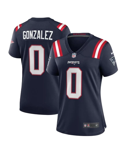 Женская игровая футболка Nike Patriots Gonzalez, синяя