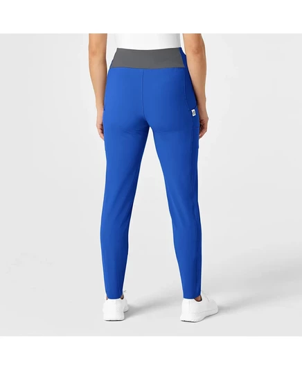 Брюки-скраб Wink Plus Size RENEW с высокой талией Power Scrub Pant royal