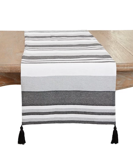 Дорожка SARO LIFESTYLE Pleated Perfection 41×183 см, серая