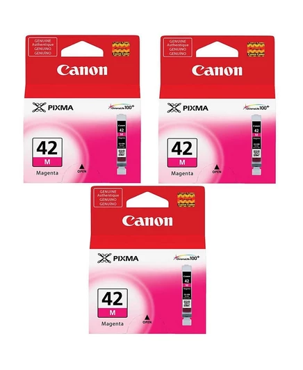 Картриджи Canon CLI-42, 3 шт., пурпурные