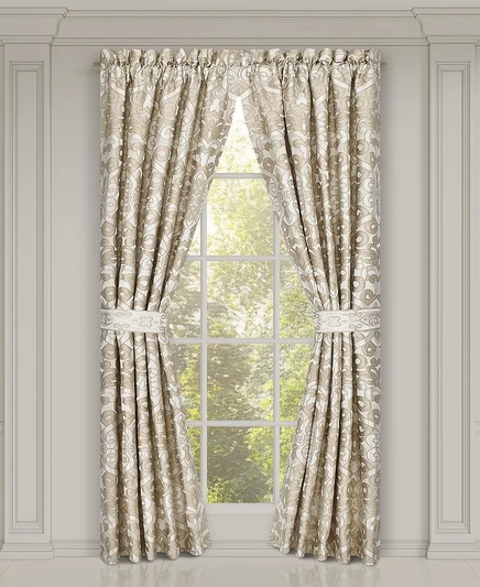 Пара штор J.Queen New York Amaretto 127×241 см, золотистые