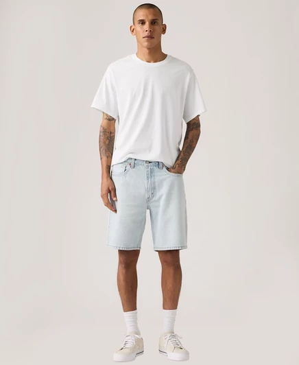 Мужские шорты Levi's 454™ 10″ свободного кроя, белые