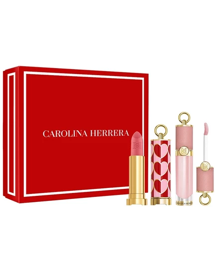 Carolina Herrera, 3 шт. Подарочный набор для губ Duo без цвета