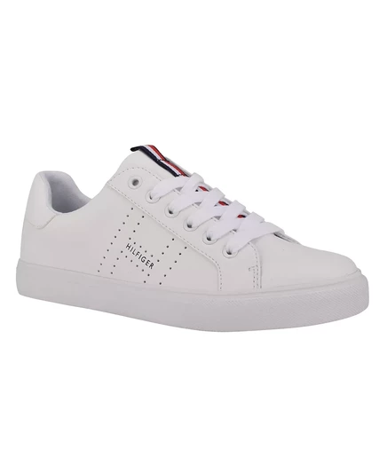  Женские кроссовки в полоску Lamiss Icon white
