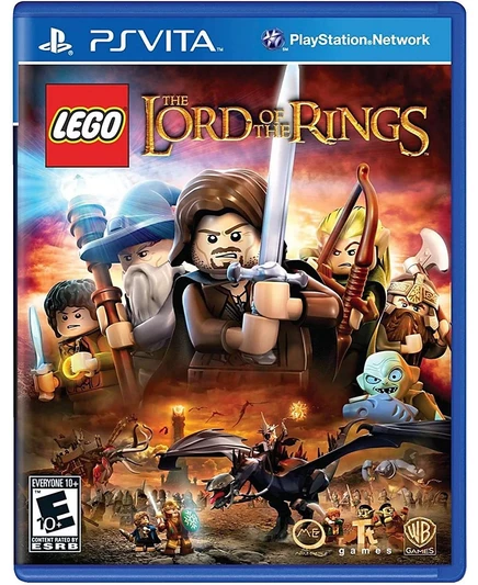 Видеоигра LEGO Lord of the Rings для PS Vita, многоцветная