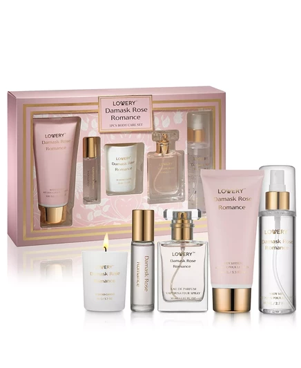 Набор по уходу за телом Lovery Damask Rose Romance, 5 предметов