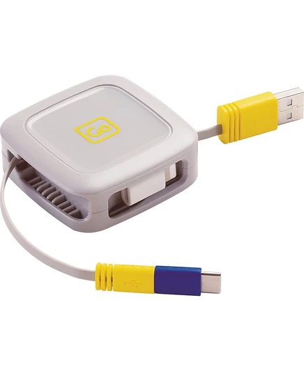Кабель Go Travel 3 в 1 USB-C/Lightning 1 м, серый
