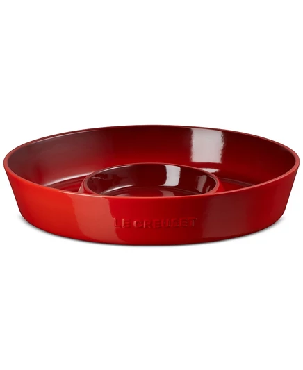 Сервировочное овальное блюдо Le Creuset 33 см, розовое