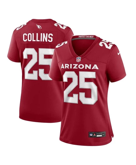 Женская игровая майка Nike Zaven Collins Arizona Cardinals, красная