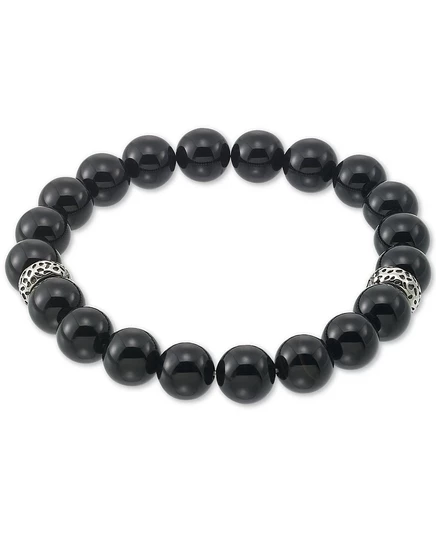 Мужской браслет LEGACY for MEN Onyx, 10 мм, черный