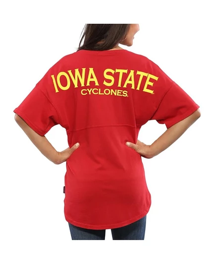 Женская футболка Spirit Jersey Iowa State Cyclones, красная