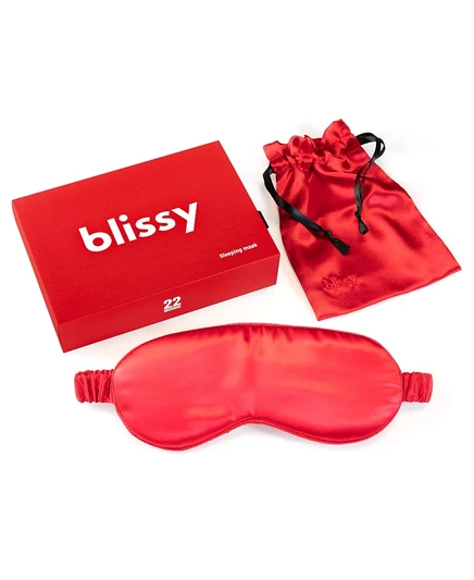 Маска для сна из чистого шелка BLISSY