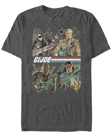 Мужская футболка Fifth Sun G.I.Joe Character Box Up, серая