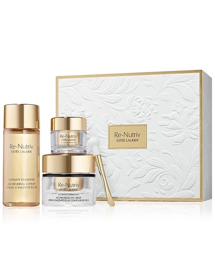 Подарочный набор для ритуального ухода за кожей вокруг глаз Re-Nutriv Revitalize & Reawaken, 3 шт., без цвета