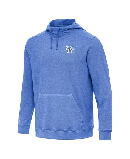 Мужское худи Antigua Cloud Kentucky Wildcats с капюшоном, синее