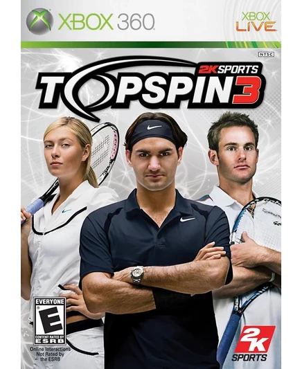 Видеоигра Take-Two Interactive Top Spin 3 для Xbox 360