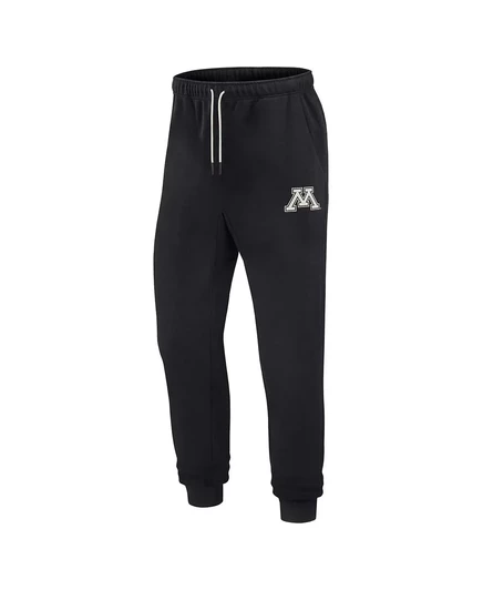 Унисекс джоггеры Fanatics Minnesota Gophers, черные