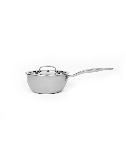 Сотейник Heritage Steel Titanium 1,9 л, серебристый