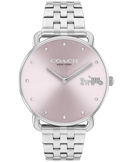 Женские часы Coach Elliot 36 мм, серебристые