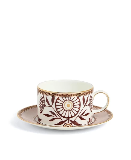 Чайная пара Wedgwood Red Splendour 175 мл, многоцветная