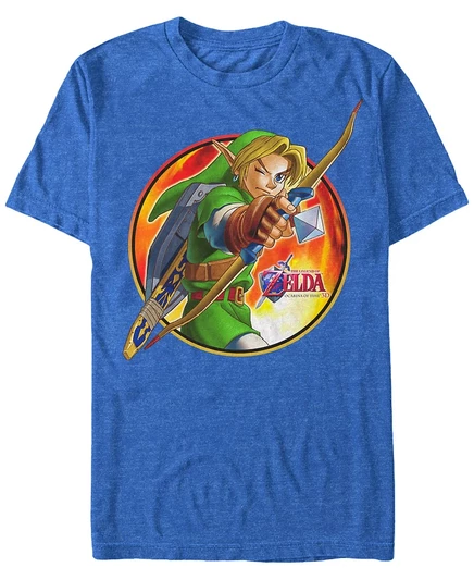 Мужская футболка Fifth Sun Legend of Zelda Link, синяя