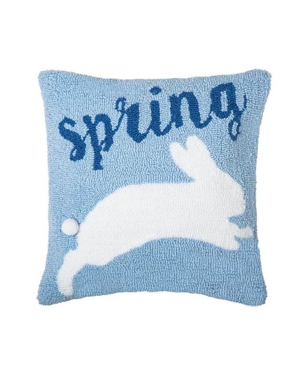 Декоративная подушка c & f home spring 40x40 см, голубая
