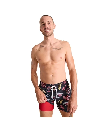 Плавки Chubbies мужские черные Kansas City Chiefs на подкладке black