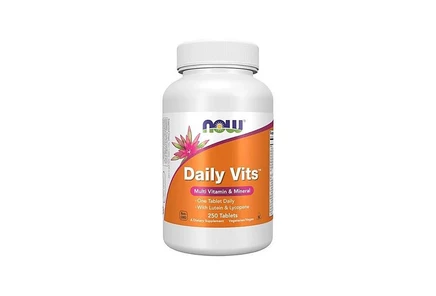 NOW Foods Daily Vits Мультивитаминный и минеральный, 250 цветных таблеток