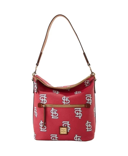 Женская сумка Dooney & Bourke Cardinals Monogram, красная