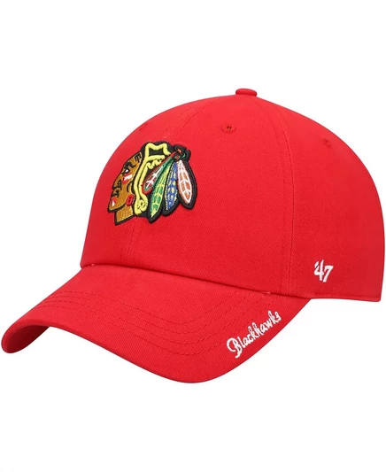 Женская кепка 47 Brand Chicago Blackhawks Miata, красная
