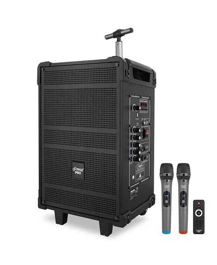 Портативная колонка Pyle PWMA1099A 10″ Bluetooth 600 Вт, черная