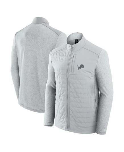 Унисекс куртка Fanatics Front Office Tonal, серо-меланжевый