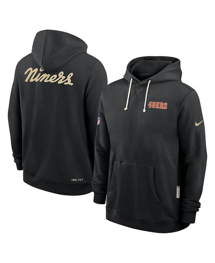Мужская худи Fanatics Dri-FIT San Francisco 49ers, черная
