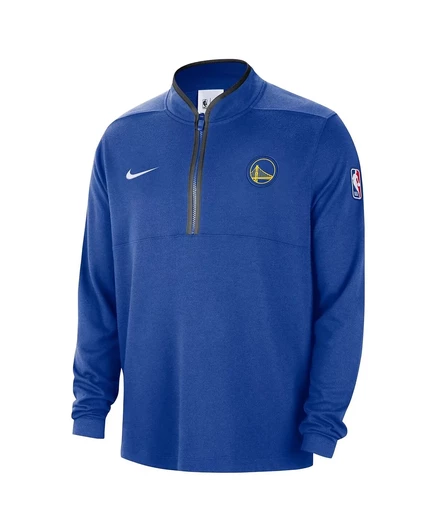 Мужской спортивный топ Nike Royal Golden State Warriors 2024/25 с застежкой-молнией по бокам royal