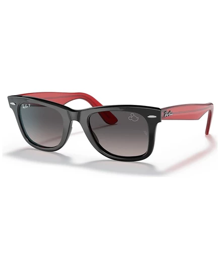  Поляризованные солнцезащитные очки Disney Унисекс, RB2140 Wayfarer Mickey J22 50 black