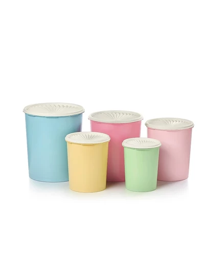 Набор контейнеров Tupperware Heritage, 10 шт., разноцветный