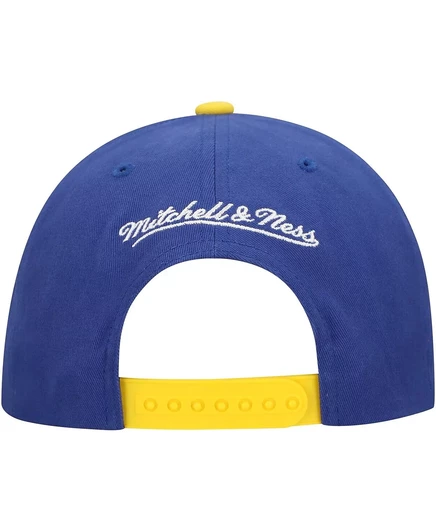 Мужская регулируемая шляпа Mitchell & Ness королевского цвета/цвета золота Golden State Warriors Team Up Classic Edition royal, gold
