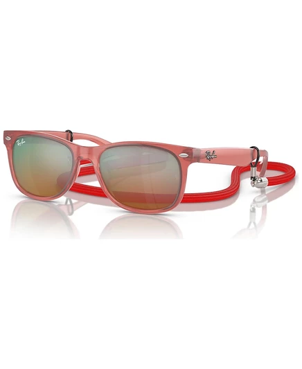 Детские солнцезащитные очки Ray-Ban Jr New Wayfarer, красные