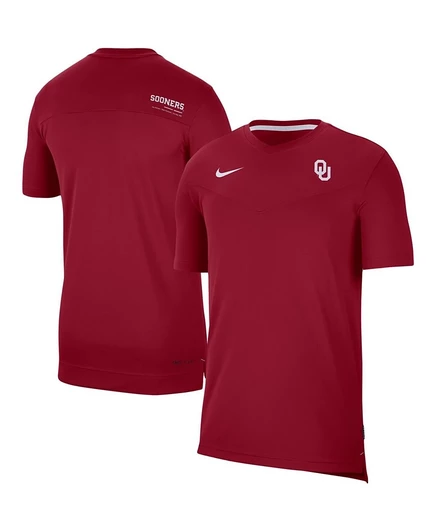 Мужская футболка Nike Oklahoma Sooners Dri-FIT, красная