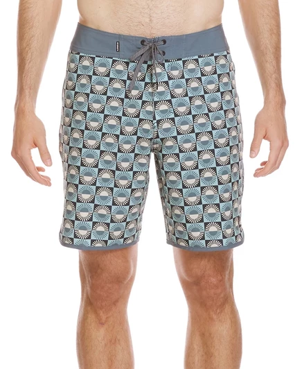 Мужские бордшорты Quiksilver Surfsilk Scallop 19, 48,3 см, зеленые